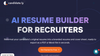 AI Resume Builder by Candidately