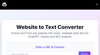 PandaExtract Website to Text Converter