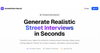 Street Interview AI