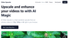 AI Video Upscaler