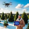 Why Christmas Tree Farms Are Turning to Drones and AI This Year