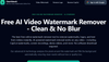 CleanVideoAI Watermark Removal