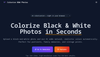 Colorize Black and White Photos