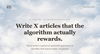 write better X articles