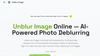 Unblur Image.io