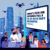 India’s Tech Job Openings Fall 8% as AI Shift Reshapes Hiring