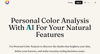 AI Personal Color Analysis