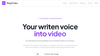 Blog2Video