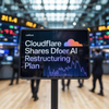 Cloudflare Shares Drop After AI Restructuring Plan