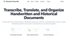 Document Transcribe