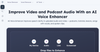 AI Voice Enhancer Online