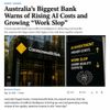 Australia’s Biggest Bank Warns of Rising AI Costs and Growing “Work Slop”