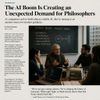 The AI Boom Is Creating an Unexpected Demand for Philosophers