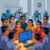 Indian Factory Workers Train AI With Head Cameras While Fearing Robot Replacement