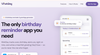 WishDay: AI Birthday Reminder