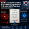 South Korea Certifies Hybrid Post-Quantum Encryption as AI Breaks HAWK Algorithm