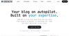 ACME.BOT - No-Slop AI SEO Agent That Interviews You