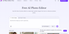 AI Photo Editor Free