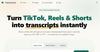 VideoToScript