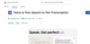 Voice to Text: Speech to Text Transcription
