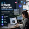 AI Is Becoming a Daily Tool for Social Media Workers