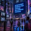 AI-Generated Patterns Can Confuse Surveillance Cameras
