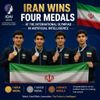 Iran Wins Four Medals at the International Olympiad in Artificial Intelligence