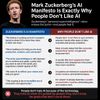 Mark Zuckerberg’s AI Manifesto Is Exactly Why People Don’t Like AI