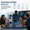 The Future of Work With AI: How Artificial Intelligence Is Reshaping Careers Instead of Replacing Them