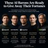 These AI Barons Are Ready to Give Away Their Fortunes