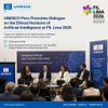 UNESCO Peru Promotes Dialogue on the Ethical Horizons of Artificial Intelligence at FIL Lima 2026
