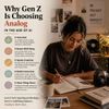 Why Gen Z Is Choosing Analog in the Age of AI