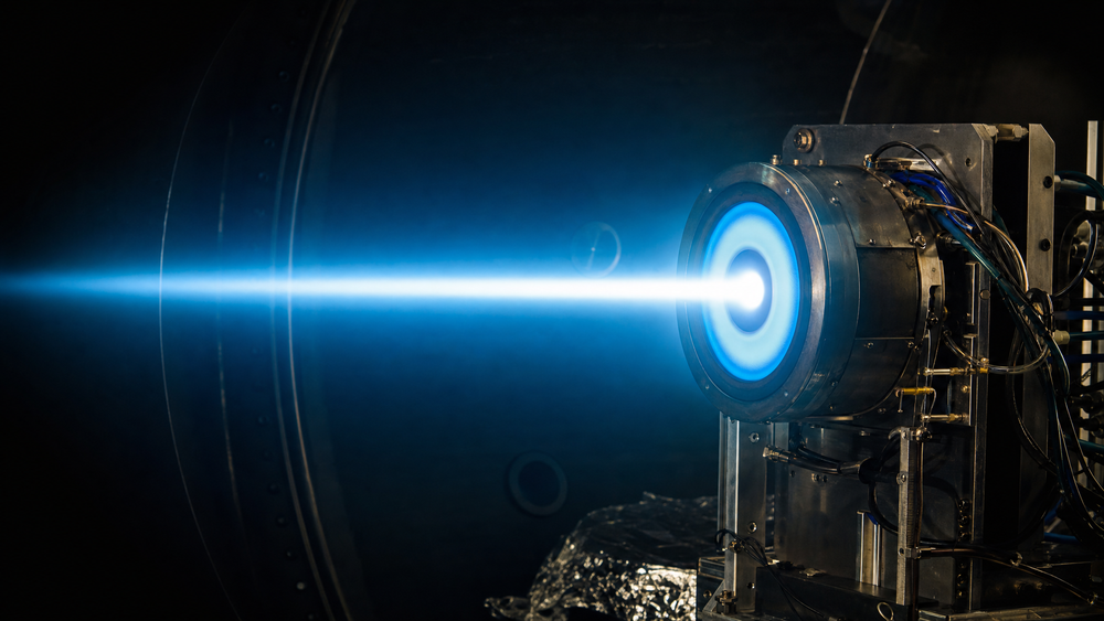 A LITHIUM-POWERED ION ENGINE COULD CARRY ASTRONAUTS TO MARS