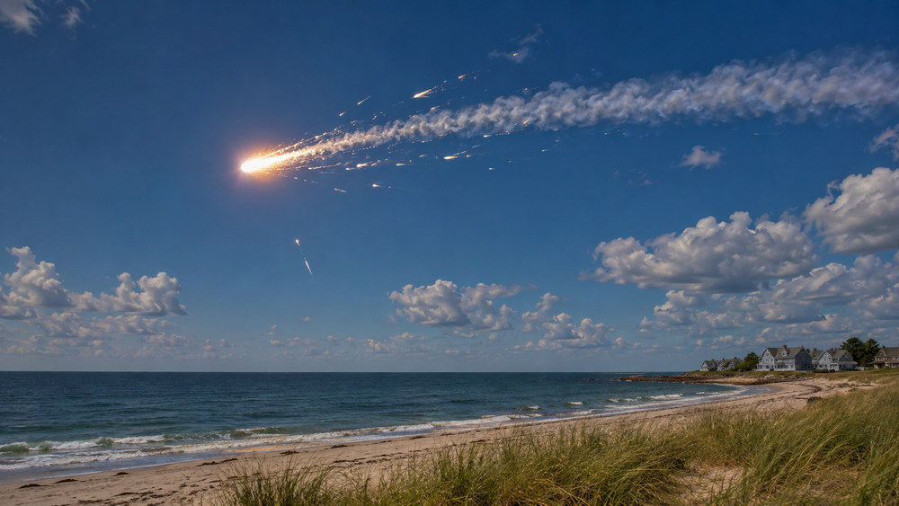THE SKY JUST EXPLODED OVER NEW ENGLAND: NASA Confirms Meteor Detonation Off Cape Cod