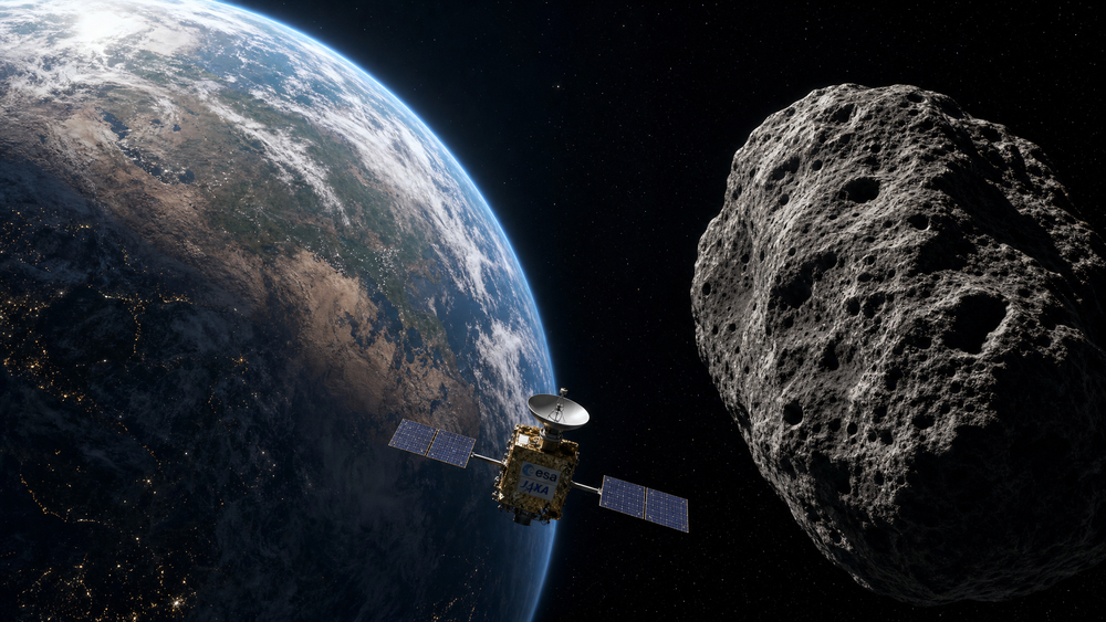 TWO SPACE AGENCIES TEAM UP FOR HUMANITY'S CLOSEST ASTEROID ENCOUNTER