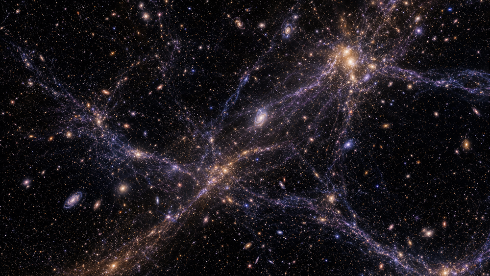 THE JAMES WEBB SPACE TELESCOPE JUST MAPPED THE UNIVERSE'S LARGEST STRUCTURE