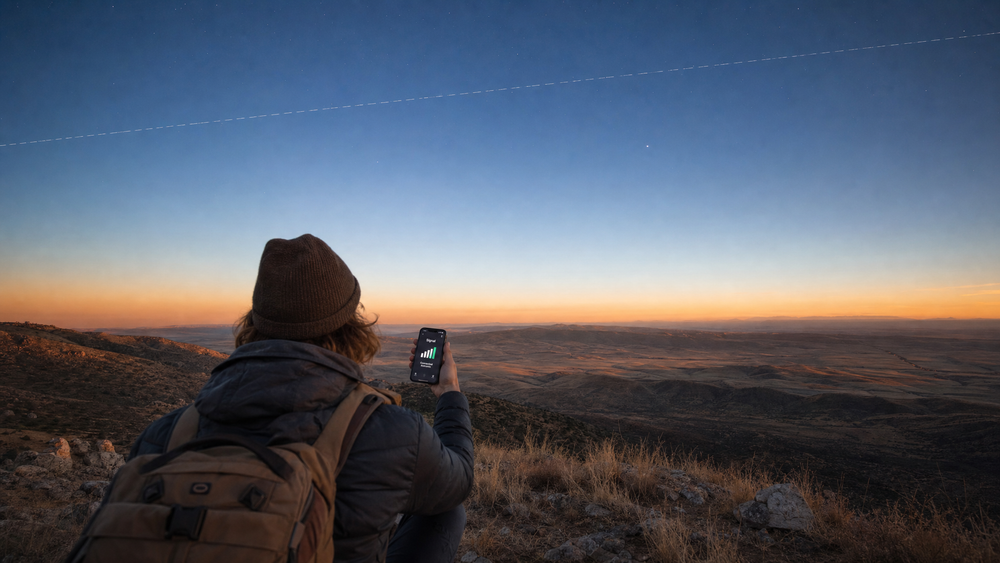 AMERICA'S THREE BIGGEST CARRIERS JUST TEAMED UP TO KILL DEAD ZONES — FROM SPACE