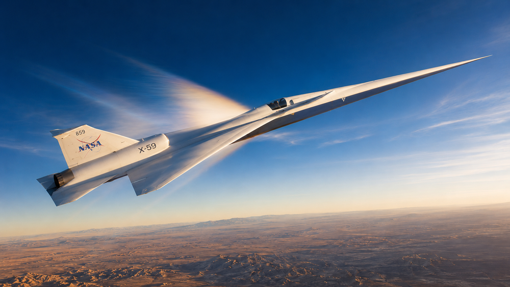 NASA'S X-59 JUST WENT SUPERSONIC FOR THE FIRST TIME — AND BARELY MADE A SOUND