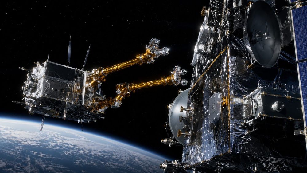A ROBOT WITH ARMS JUST LAUNCHED TO FIX SATELLITES 22,000 MILES UP