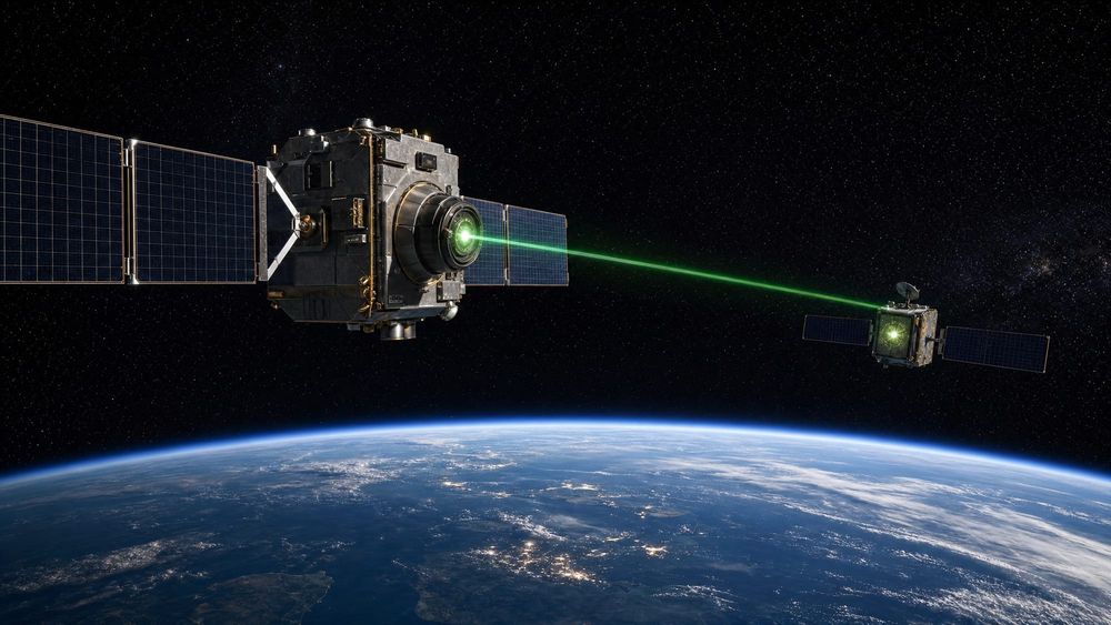 SPACE FORCE BETS $40 MILLION ON LASERS THAT BEAM POWER BETWEEN SATELLITES