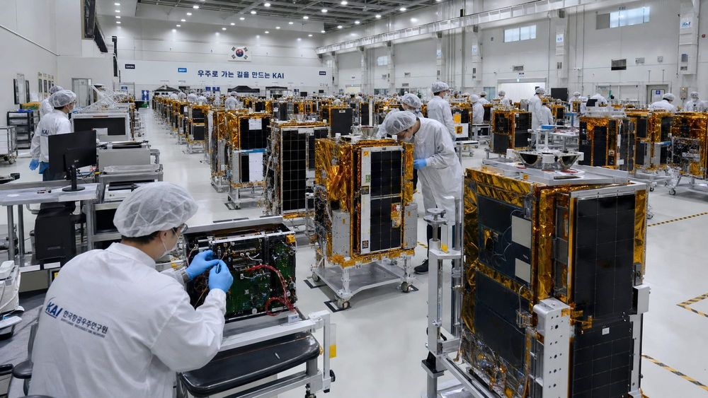 SATELLITE INVESTMENT SMASHES ANNUAL RECORDS — HALFWAY THROUGH THE YEAR