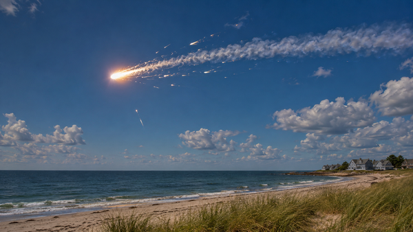 THE SKY JUST EXPLODED OVER NEW ENGLAND: NASA Confirms Meteor Detonation Off Cape Cod
