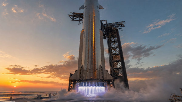 STARSHIP BLOCK 3 ROARS TO LIFE WITH ALL 33 ENGINES