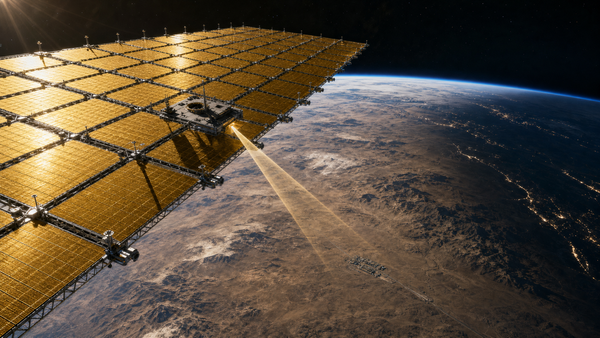 THE AIR FORCE WANTS TO BEAM SOLAR POWER FROM SPACE TO MILITARY BASES