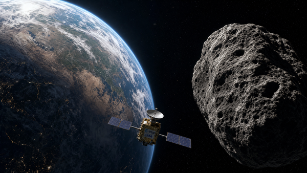 TWO SPACE AGENCIES TEAM UP FOR HUMANITY'S CLOSEST ASTEROID ENCOUNTER
