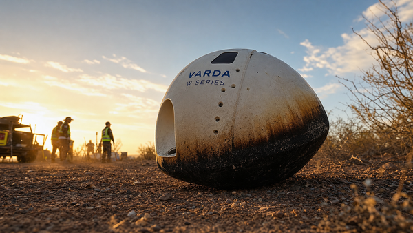 SPACE-MADE MEDICINE JUST GOT ITS FIRST BIG PHARMA CUSTOMER