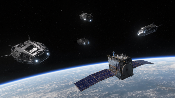 FOUR RUSSIAN SATELLITES ARE NOW SHADOWING A COMPANY THAT SUPPORTS UKRAINE