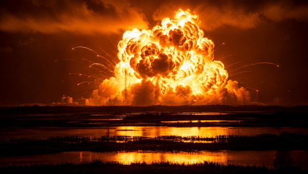 BLUE ORIGIN'S NEW GLENN EXPLODES — AND IT TOOK THE MOON TIMELINE WITH IT