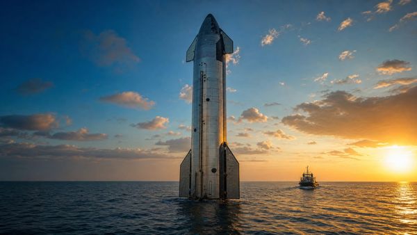 Starship Survives Reentry, Floats for Days, and Gets Filmed by Its Own Payload