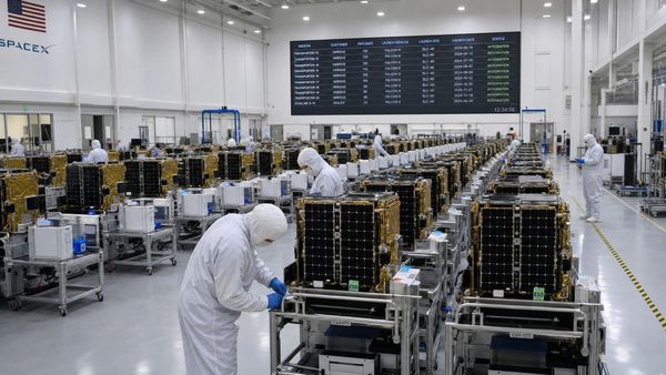 The Space Industry Is Building Satellites Faster Than It Can Launch Them